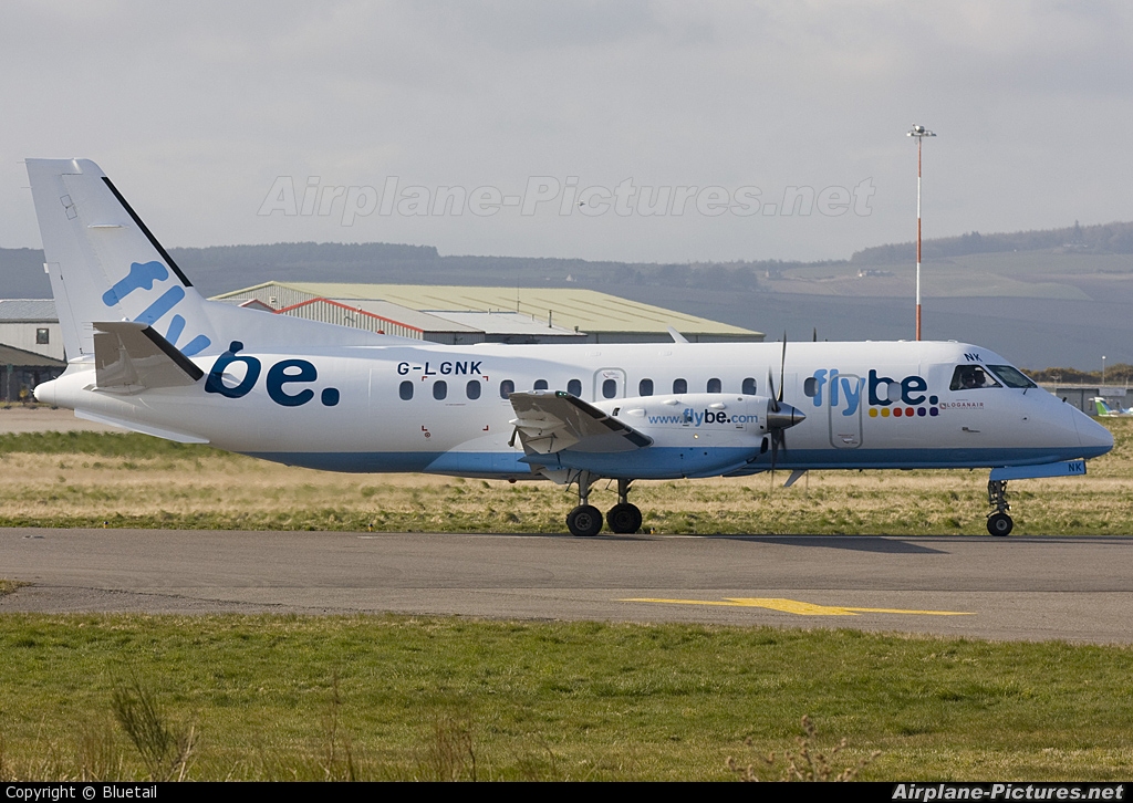 FlyBe - Loganair G-LGNK aircraft at Inverness