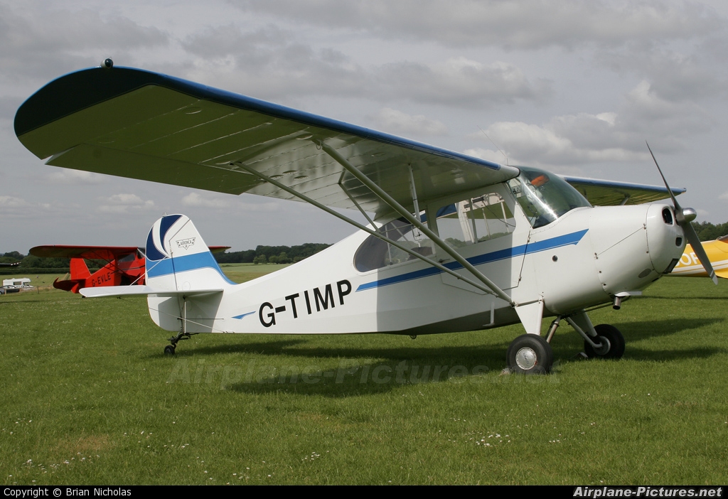 Private G-TIMP aircraft at Popham