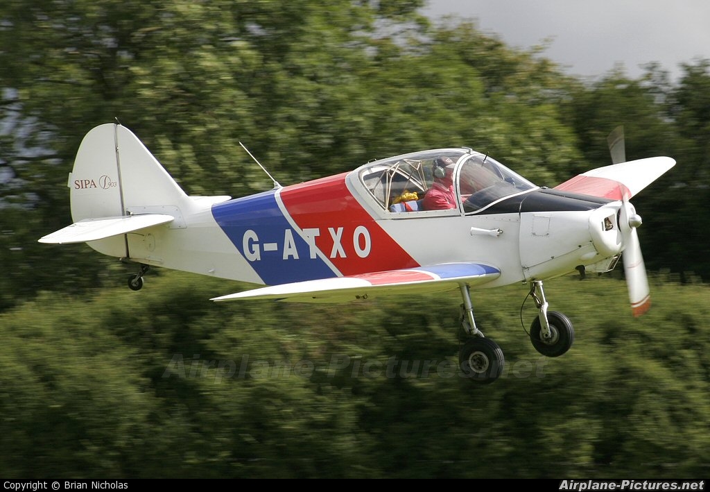 Private G-ATXO aircraft at Popham