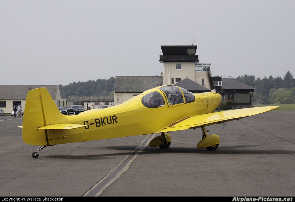 Private G-BKUR aircraft at Perth - Scone