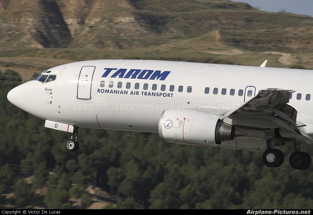 Tarom YR-BGD aircraft at Madrid - Barajas