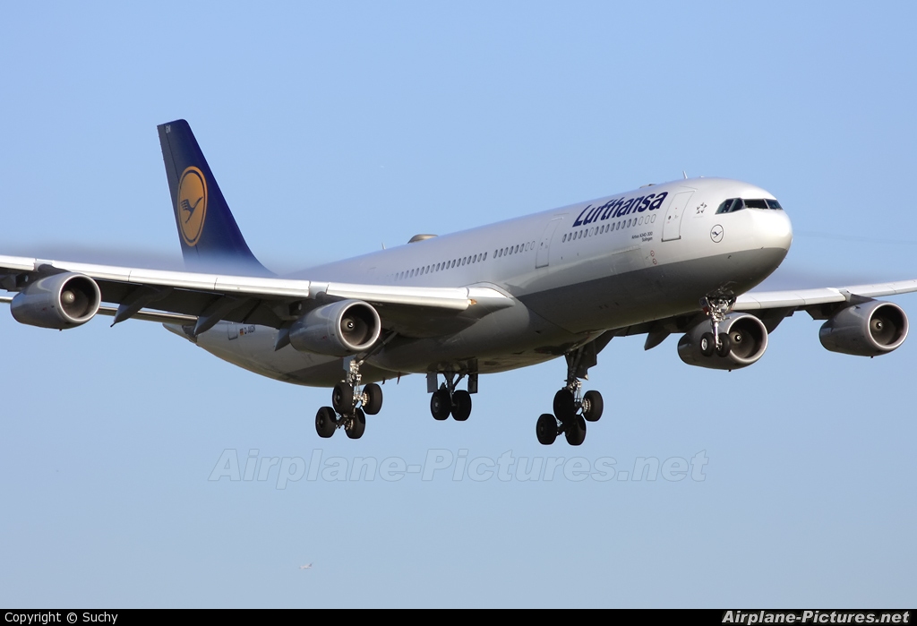 Lufthansa D-AIGN aircraft at Munich