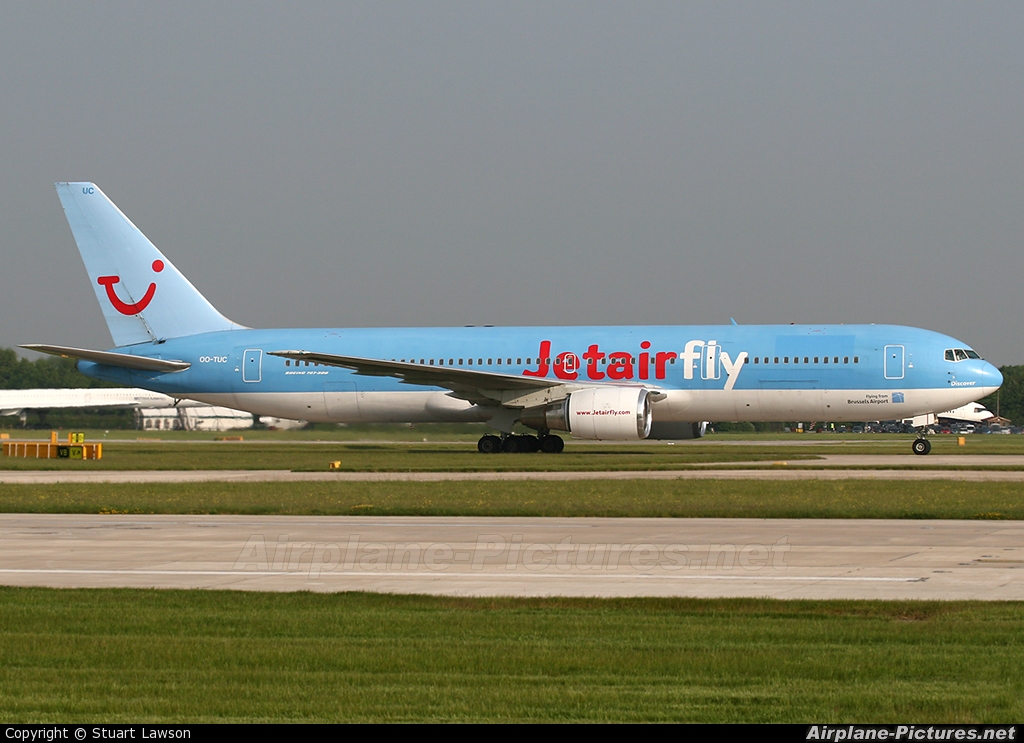 Jetairfly (TUI Airlines Belgium) OO-TUC aircraft at Manchester