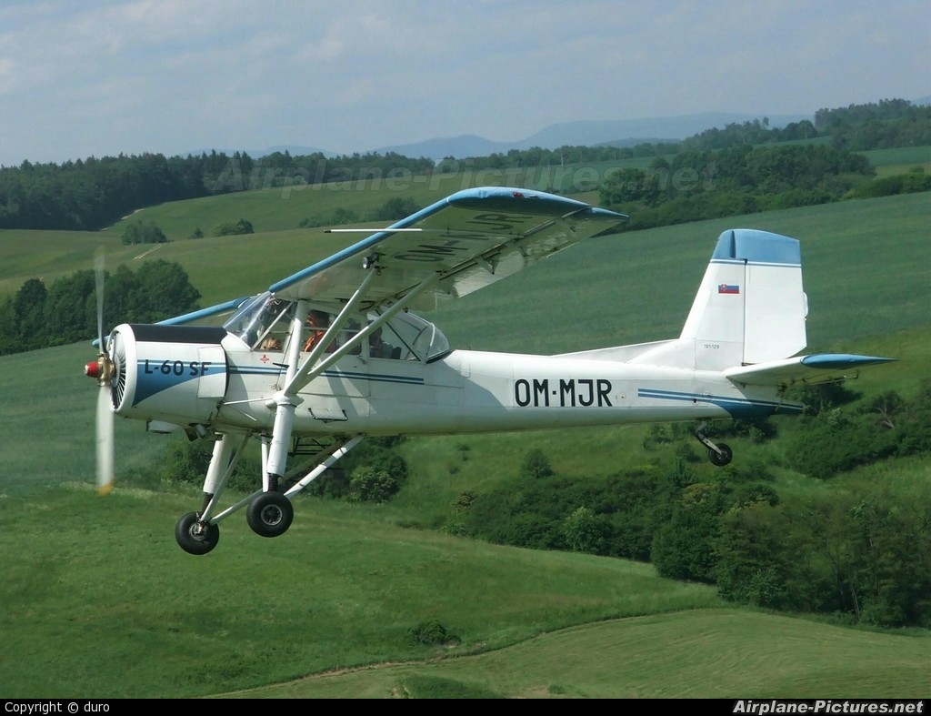 Private OM-MJR aircraft at Očová
