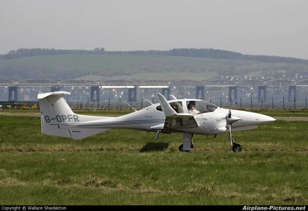 Private G-OPFR aircraft at Dundee