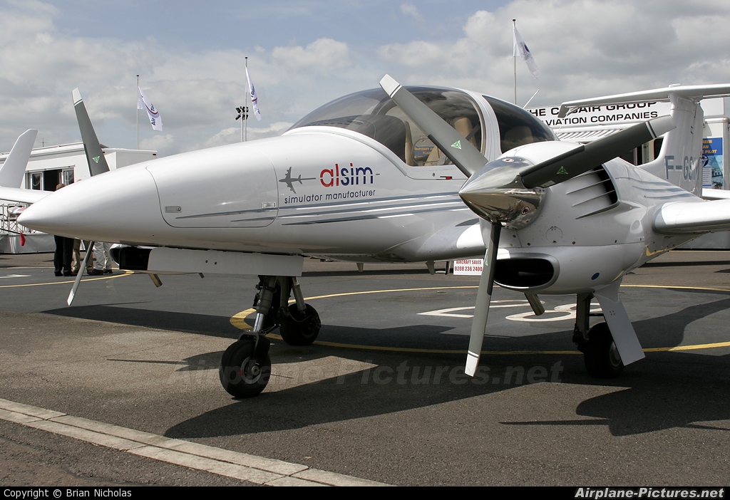 Private F-GSIM aircraft at Wycombe Air Park - Booker