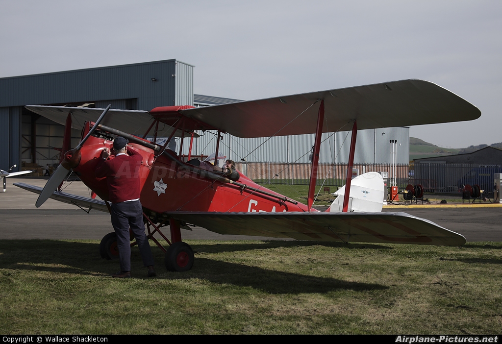 Private G-AAWO aircraft at Perth - Scone