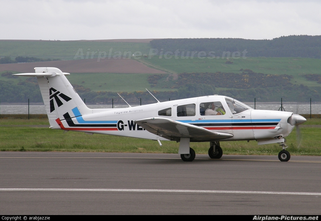 Tayside Aviation G-WEND aircraft at Dundee