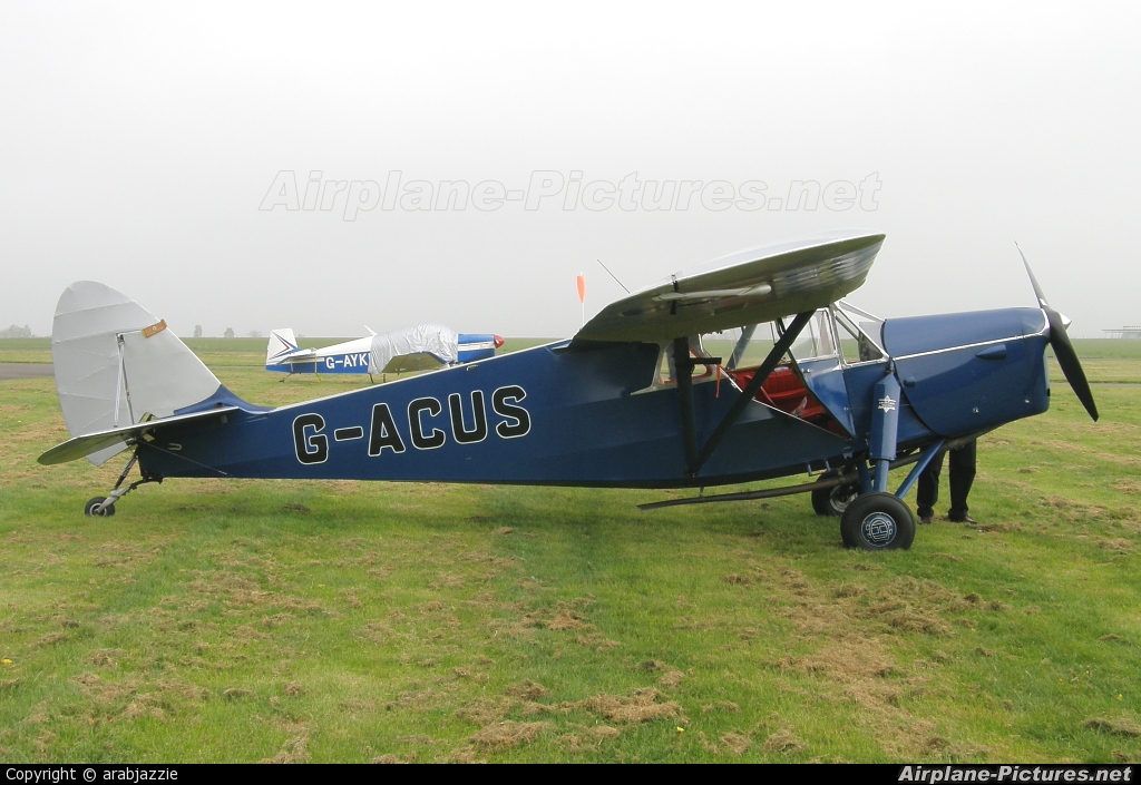 Private G-ACUS aircraft at Perth - Scone