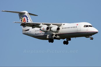 ZA-MEV - Albanian Airlines British Aerospace BAe 146-300/Avro RJ100
