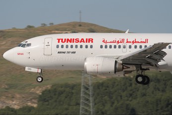 TS-IOG - Tunisair Boeing 737-500