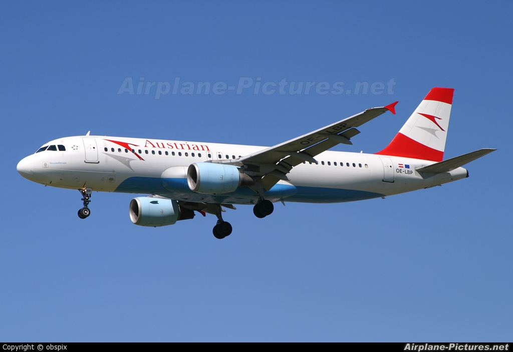 Austrian Airlines/Arrows/Tyrolean OE-LBP aircraft at London - Heathrow
