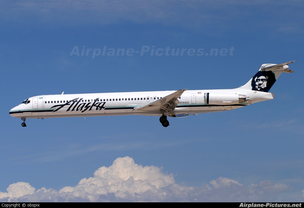 Alaska Airlines N934AS aircraft at Las Vegas - McCarran Intl