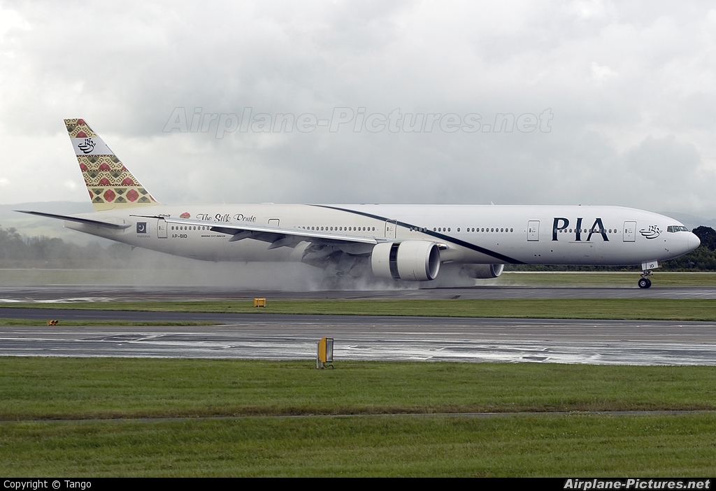 PIA - Pakistan International Airlines AP-BID aircraft at Manchester