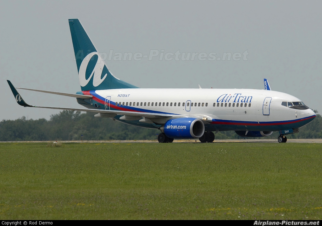 AirTran N315AT aircraft at Rochester - Greater Rochester Intl