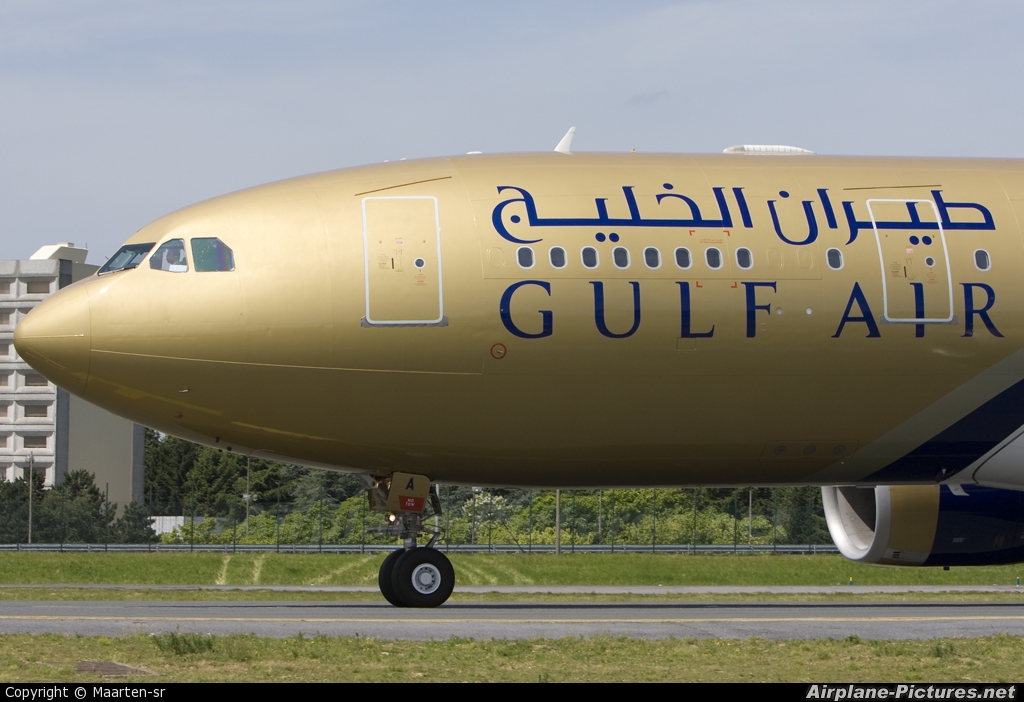 Gulf Air A9C-KA aircraft at Paris - Charles de Gaulle