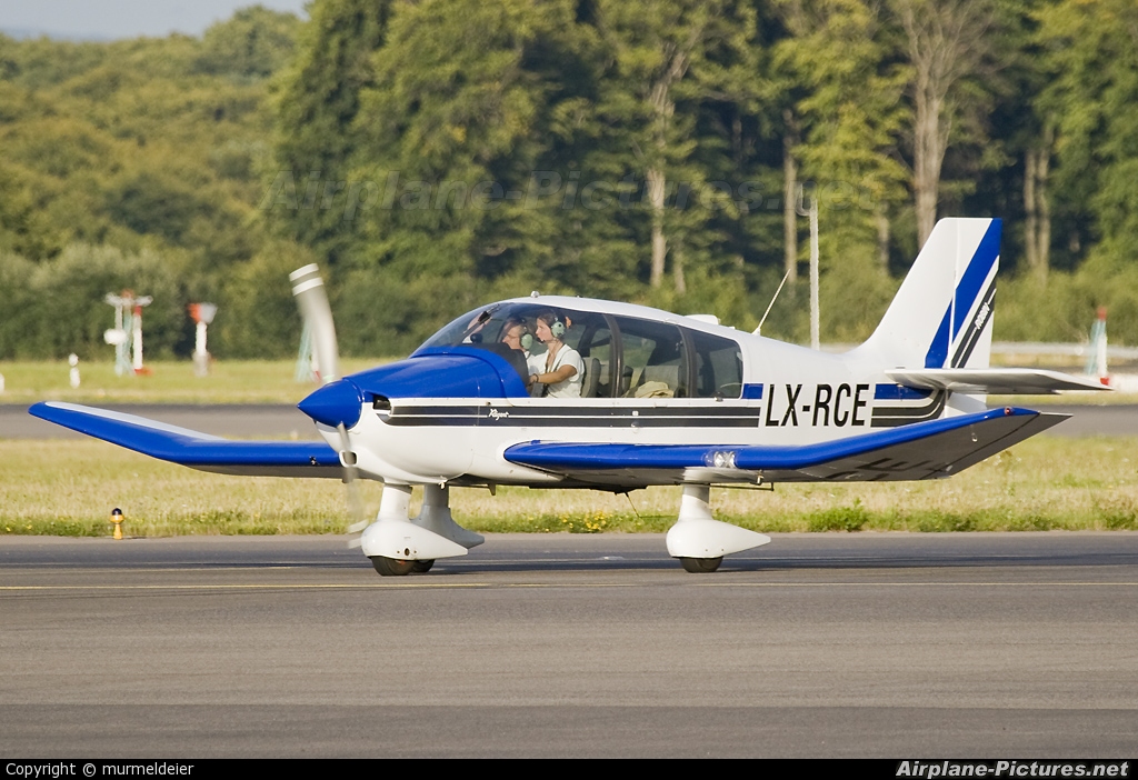 Private LX-RCE aircraft at Luxembourg - Findel