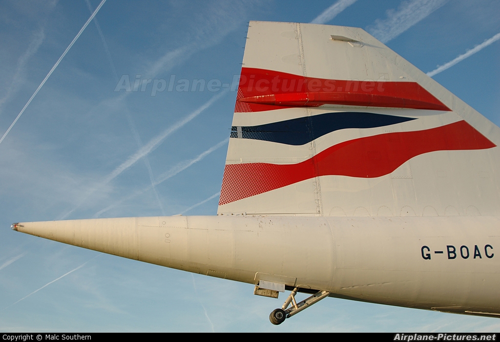 British Airways G-BOAC aircraft at Manchester