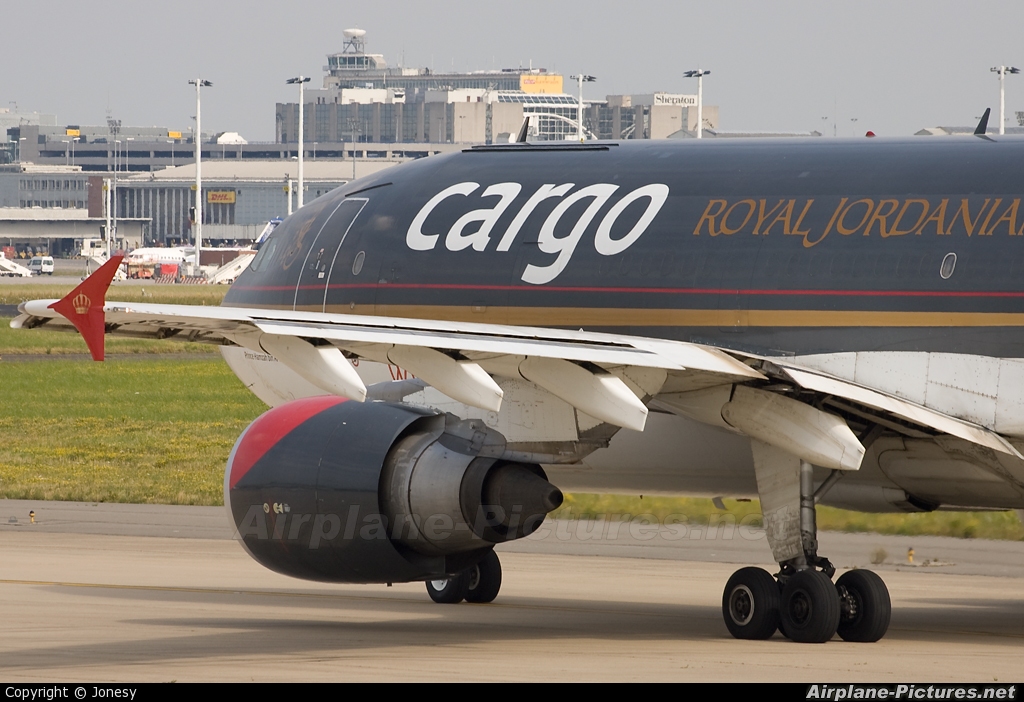 Royal Jordanian Cargo JY-AGQ aircraft at Brussels - Zaventem
