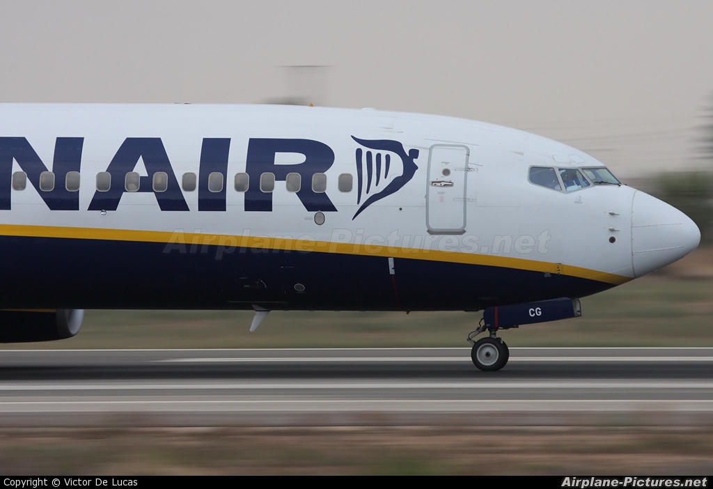 Ryanair EI-DCG aircraft at Murcia - San Javier