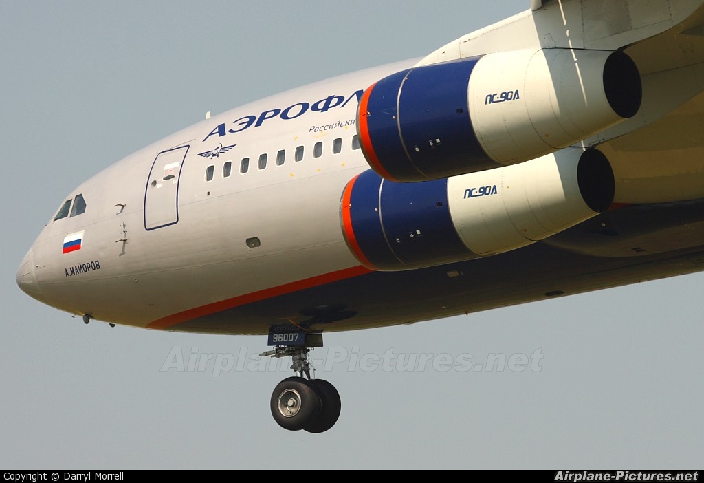 Aeroflot RA-96007 aircraft at London - Heathrow