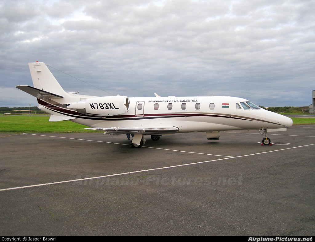 Private N783XL aircraft at Prestwick