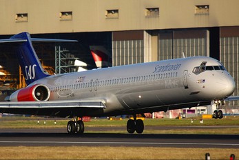 OY-KHM - SAS - Scandinavian Airlines McDonnell Douglas MD-82