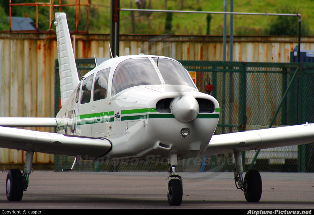 Eglinton Flying Club G-HMED aircraft at Enniskillen / St Angelo