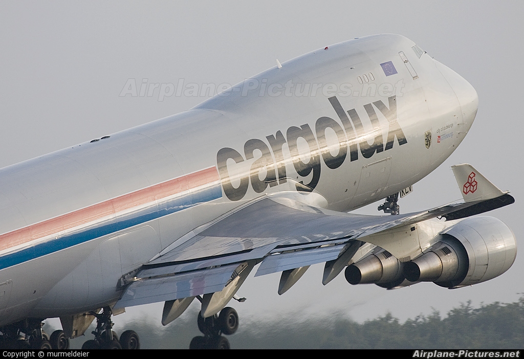 Cargolux LX-GCV aircraft at Luxembourg - Findel