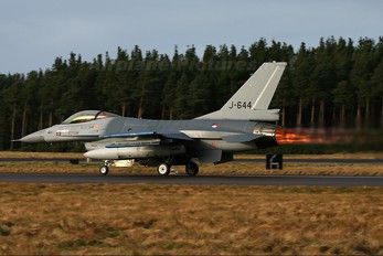 J-644 - Netherlands - Air Force General Dynamics F-16A Fighting Falcon