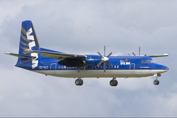 OO-VLZ - VLM Airlines Fokker 50