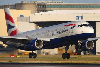 G-EUUS - British Airways Airbus A320