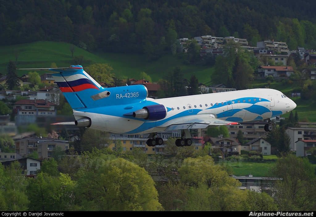 Aero Rent RA-42365 aircraft at Innsbruck