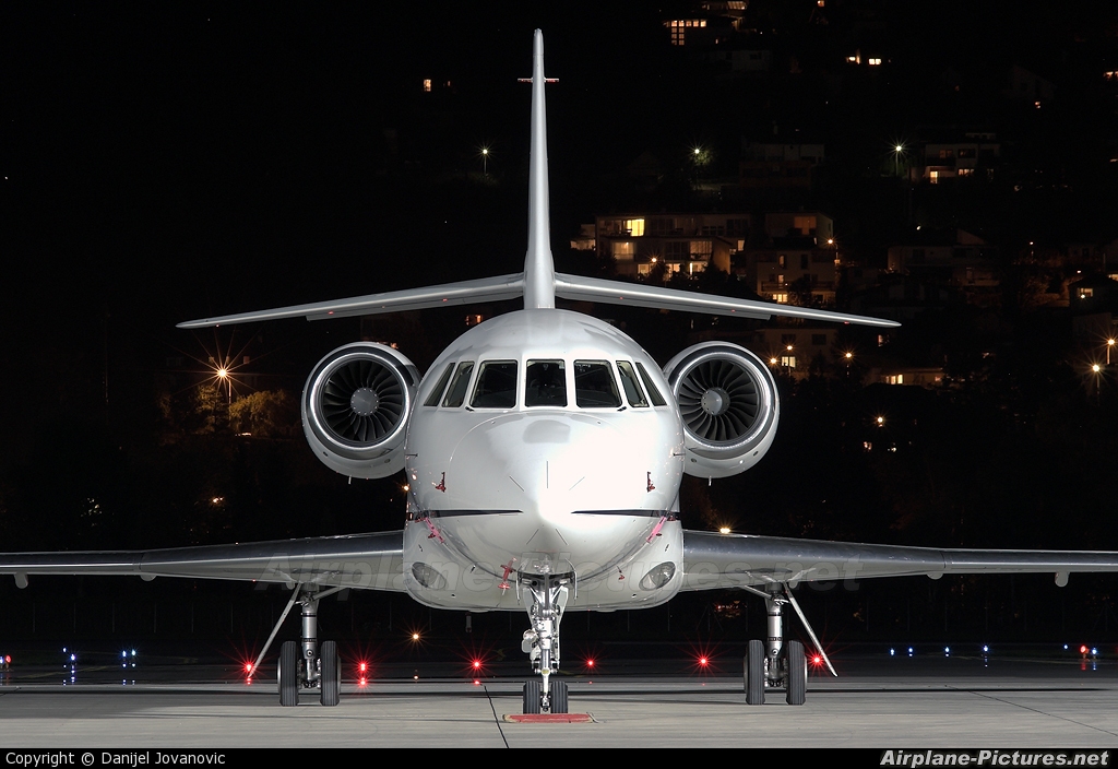 Private VP-CMD aircraft at Innsbruck