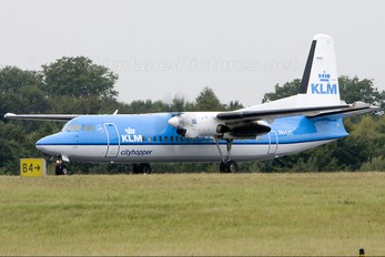 PH-LXT - KLM Cityhopper Fokker 50