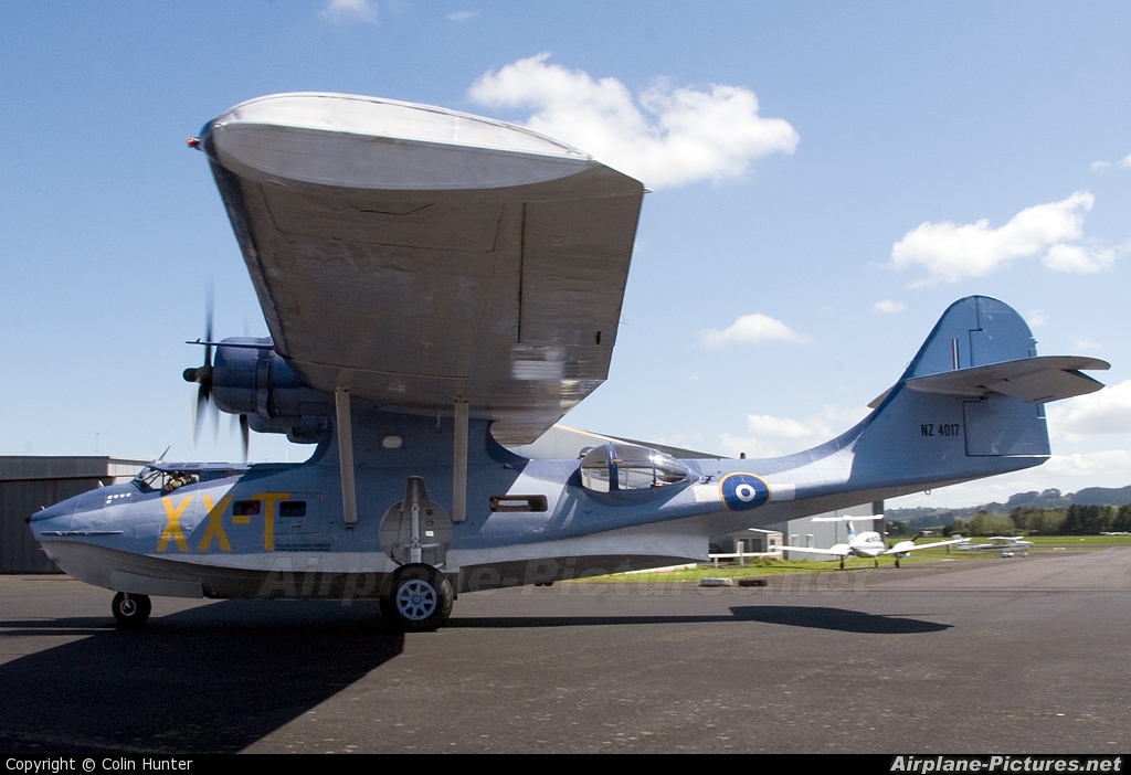 Private ZK-PBY aircraft at Ardmore