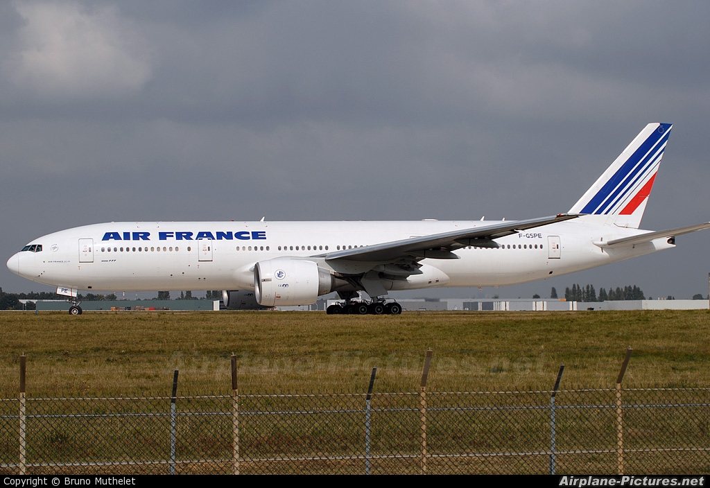 Air France F-GSPE aircraft at Paris - Orly