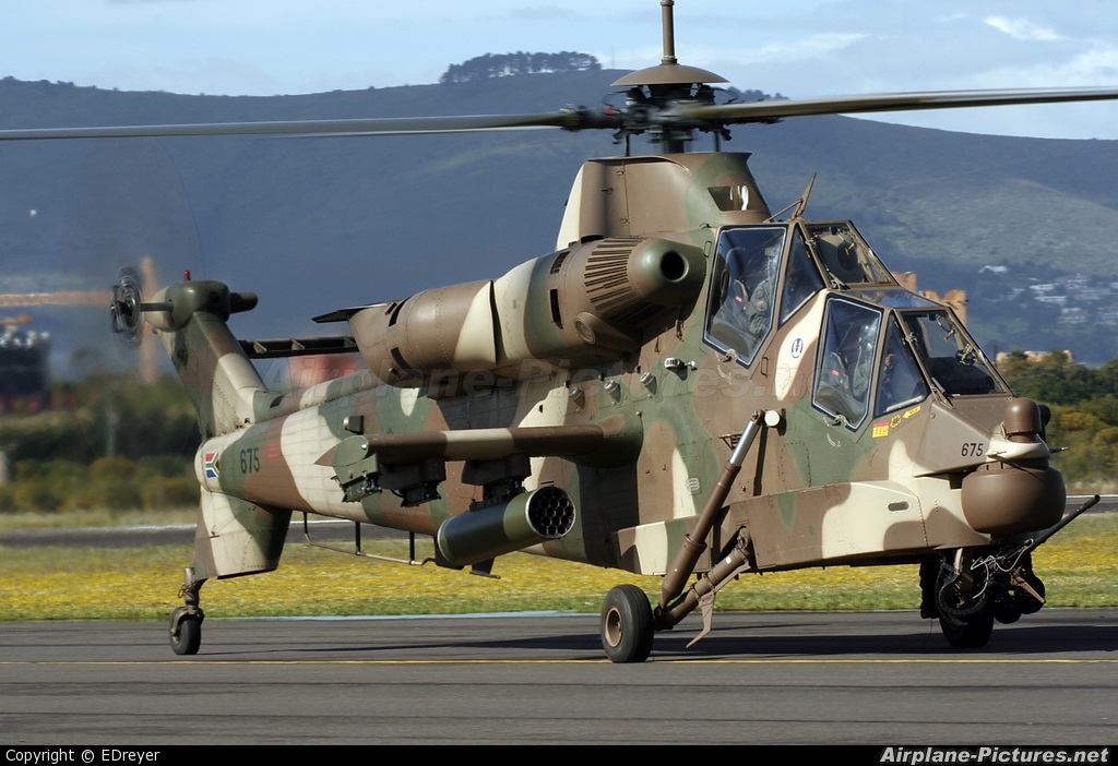 South Africa - Air Force 675 aircraft at Ysterplaat - Cape Town