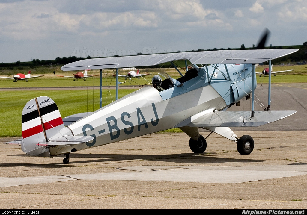 Private G-BSAJ aircraft at Duxford