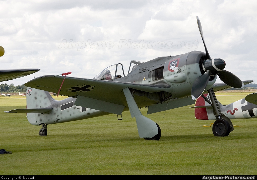 Spitfire G-FWAB aircraft at Duxford