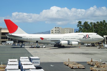 JA8073 - JAL - Japan Airlines Boeing 747-400