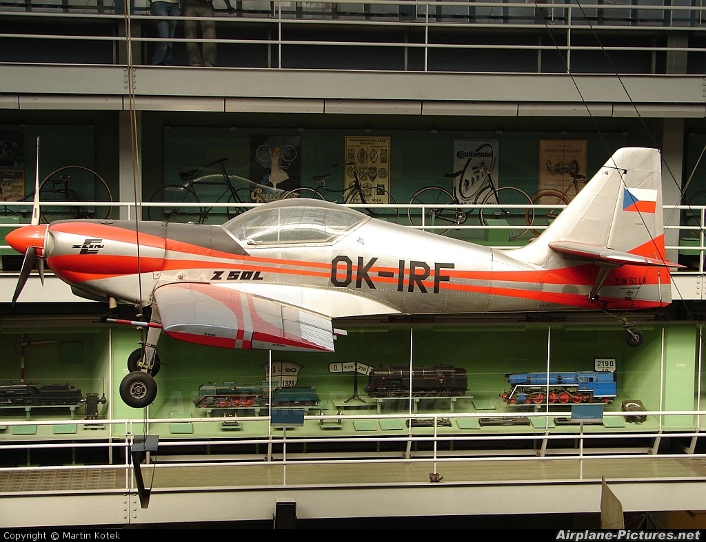 Private OK-IRF aircraft at Prague - National Technical Museum 