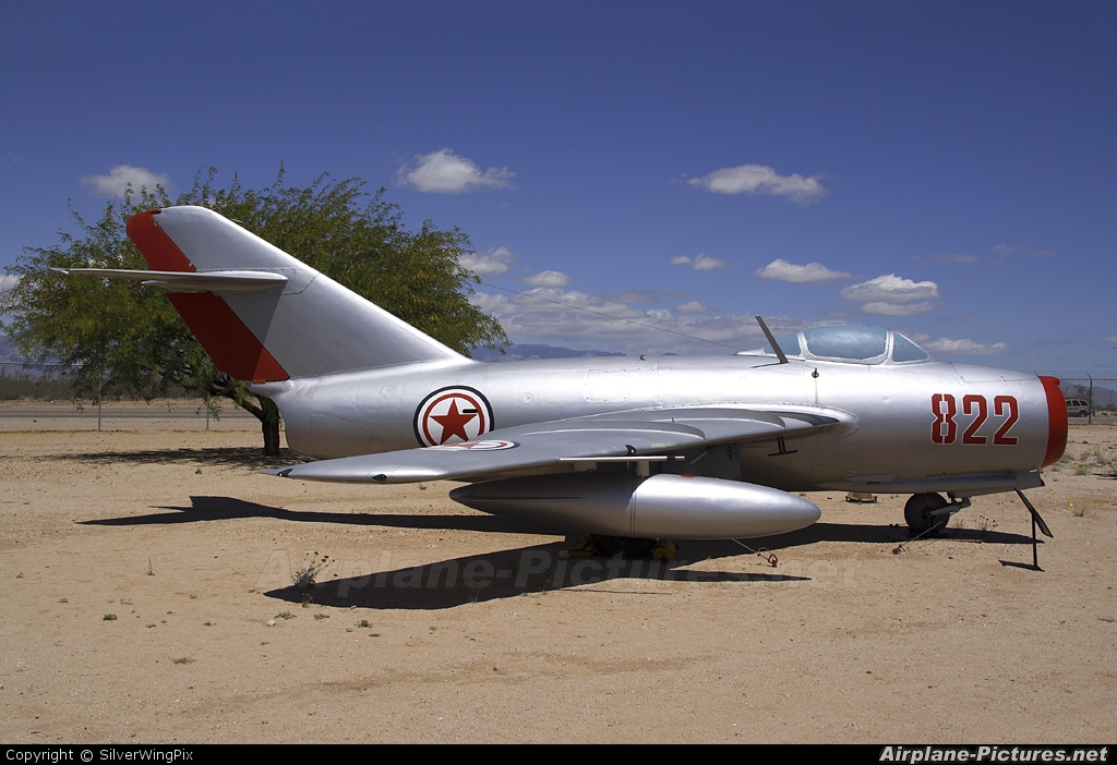 Korea (North) - Air Force 822 aircraft at Tucson - Pima Air & Space Museum