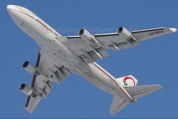 CN-RGA - Royal Air Maroc Boeing 747-400