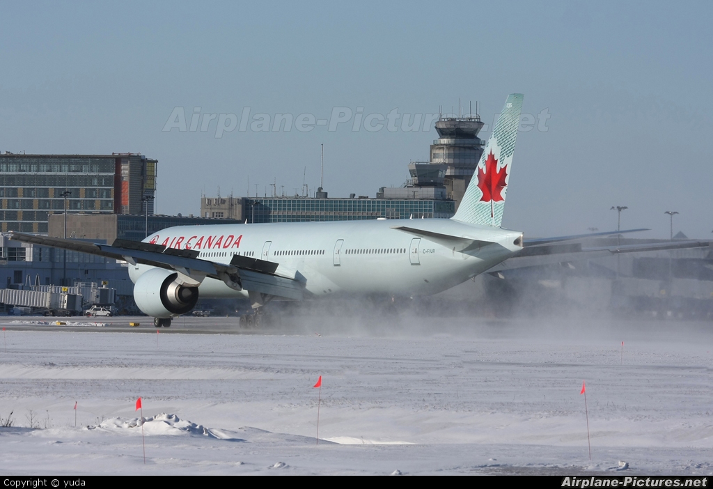 Air Canada C-FIUR aircraft at Montreal - Pierre Elliott Trudeau Intl, QC
