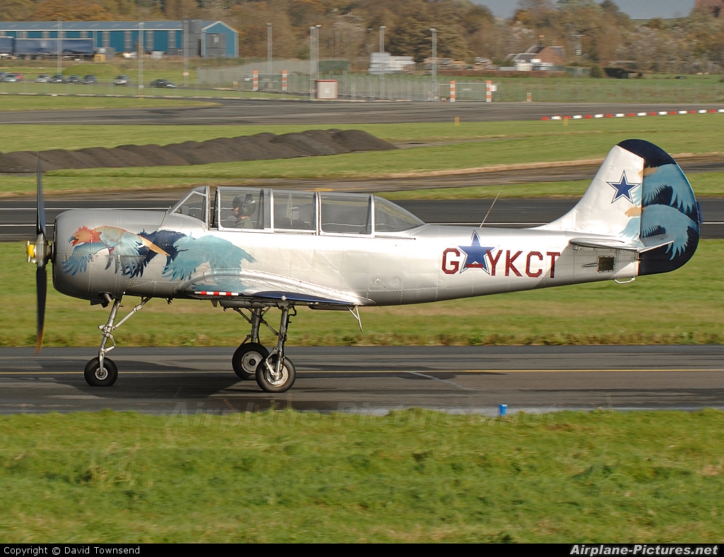 Private G-YKCT aircraft at Prestwick