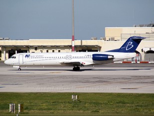 F-GNLH - Blue Line Fokker 100