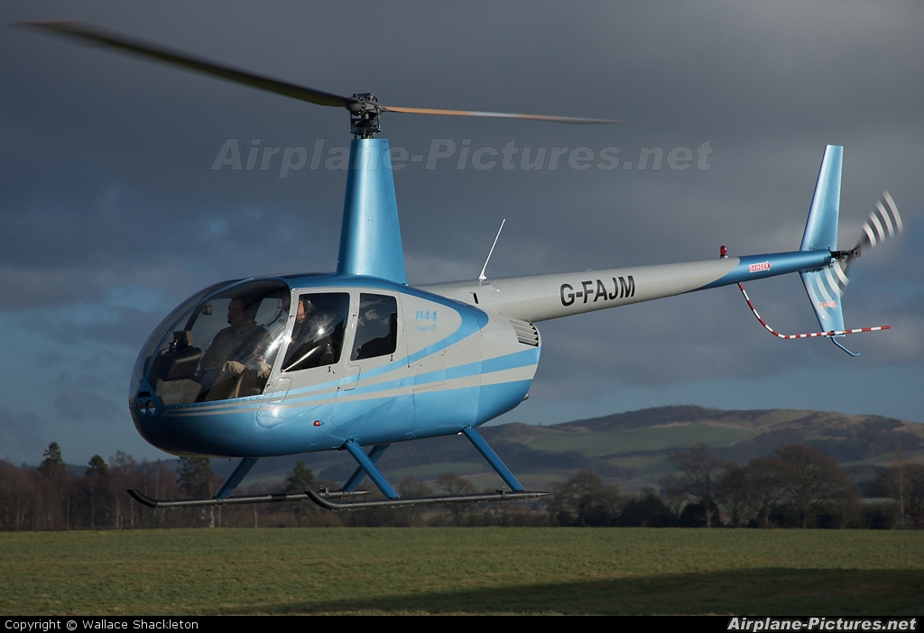 Kingsfield Helicopters G-FAJM aircraft at Perth - Scone