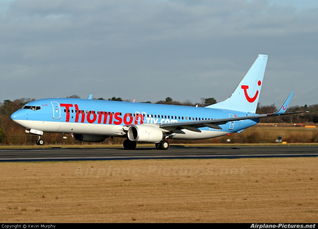 Thomson/Thomsonfly G-FDZG aircraft at Manchester