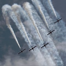 - - STARS Aerobatic Team Soko G-2A Galeb